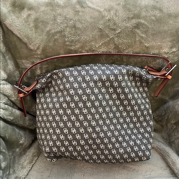 Stylish Brown Monogram Shoulder Bag